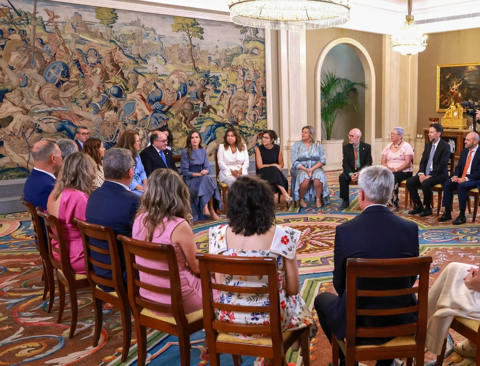 Proyecto Hombre de Salamanca expone ante la Reina Letizia los retos de la adicción  