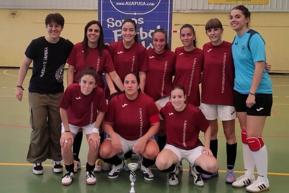 CD UNIVERSIDAD DE SALAMANCA. CAMPEONAS DEL VIRGEN DE LA VEGA 2024 EN CATEGORÍA FEMENINA