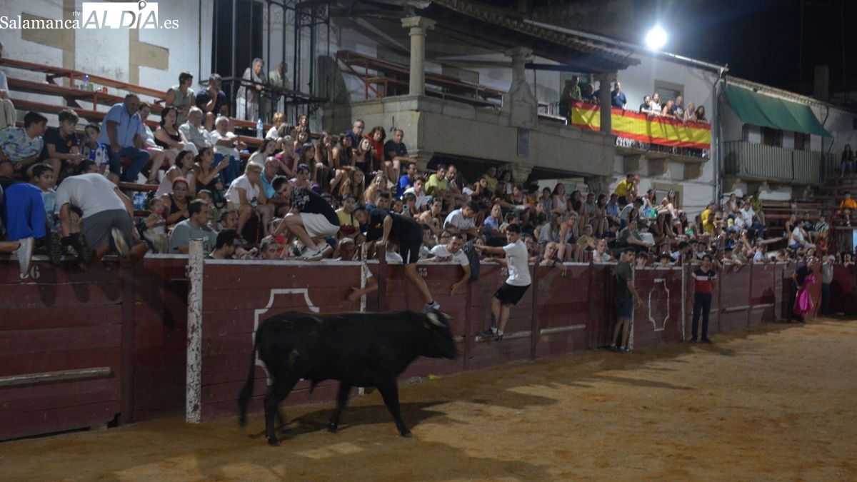 Los toros de cajón anticipan las fiestas de Los Toros de Lumbrales