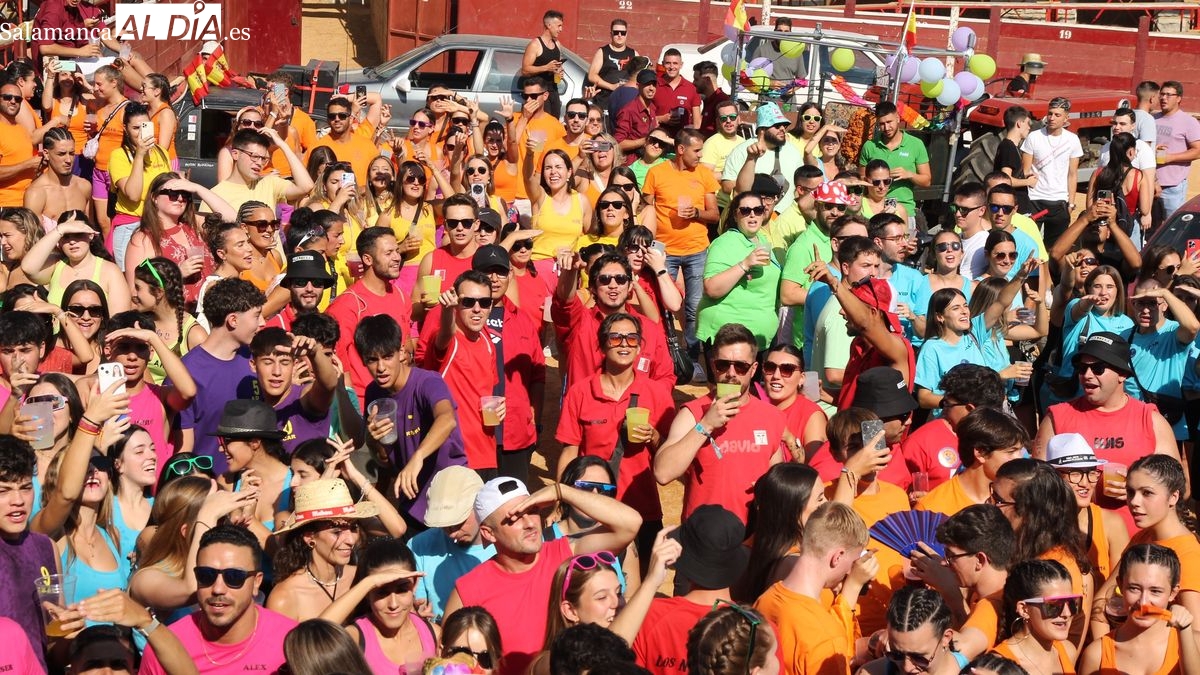 Animado arranque de las fiestas de Los Toros en Lumbrales
