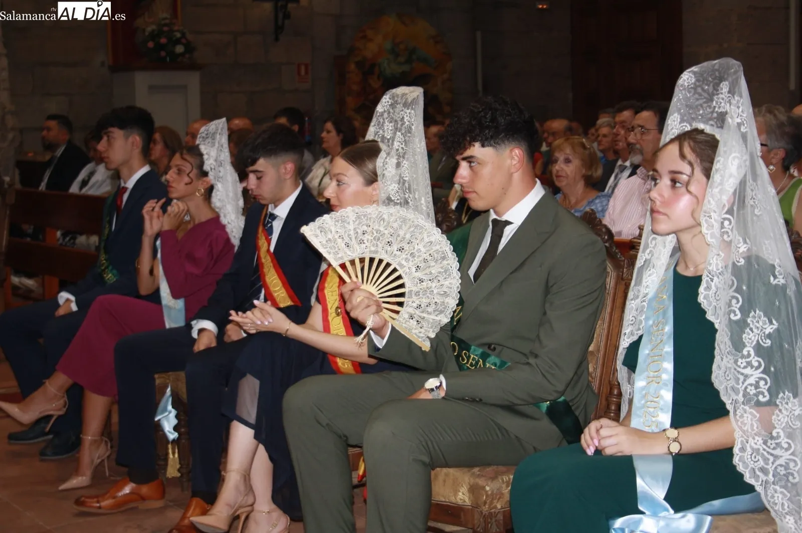 Procesión y misa en honor a Santa María Reina, patrona de Peñaranda