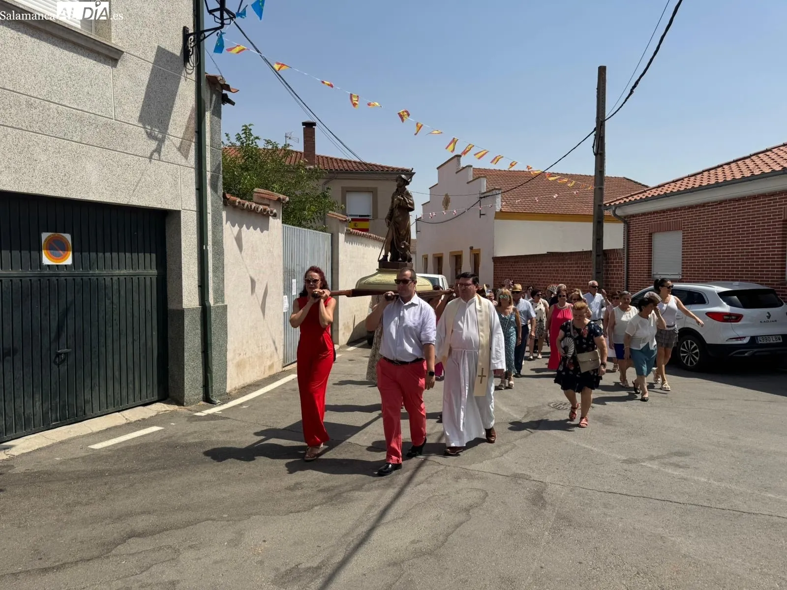Procesión de San Roque en Cantalpino
