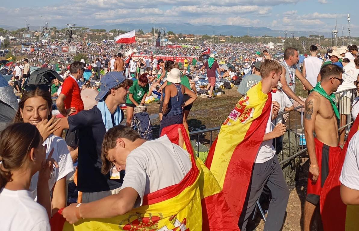 Colofón inolvidable del Jubileo de los Jóvenes para el grupo de la Diócesis de Ciudad Rodrigo