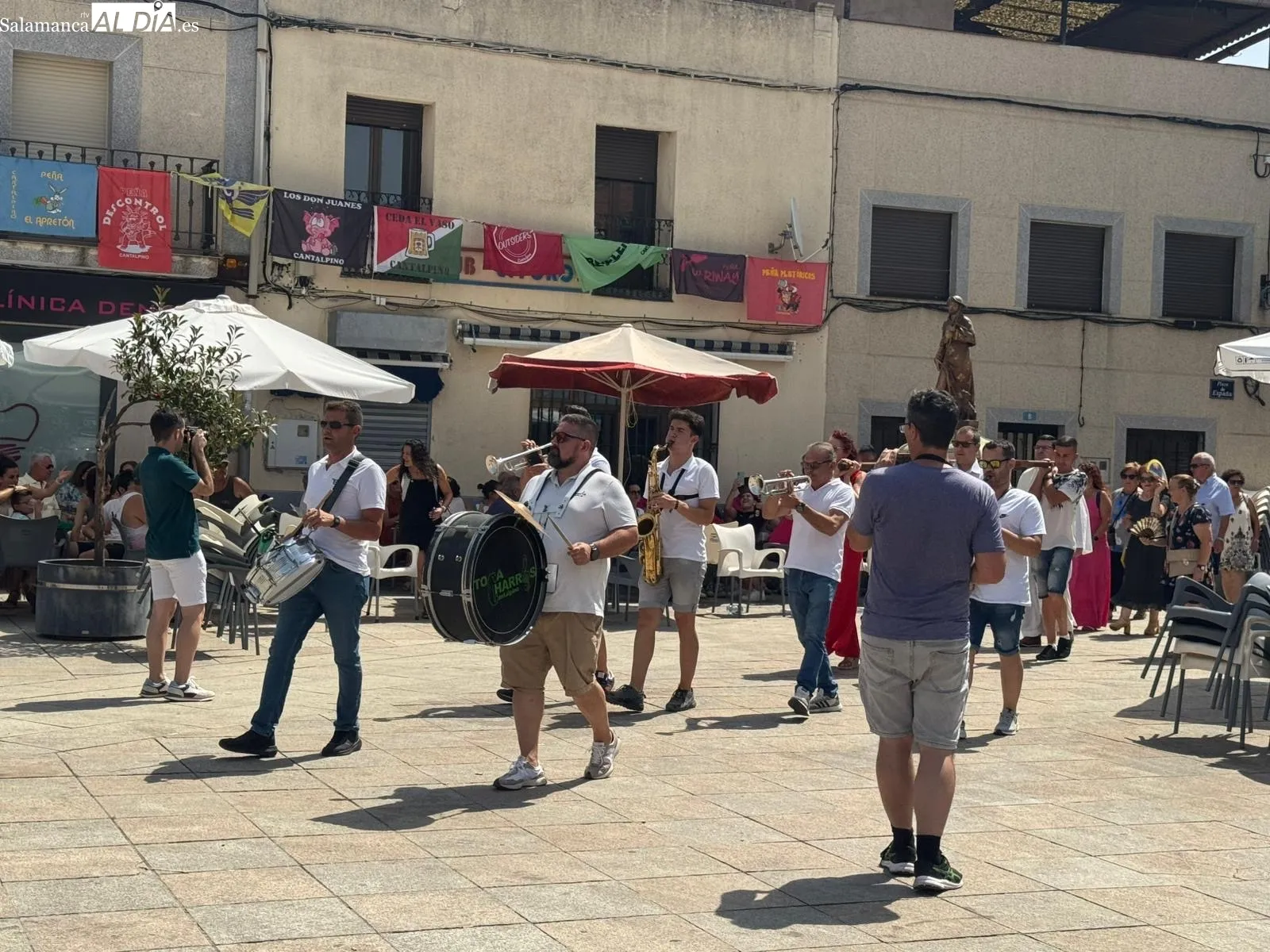 Procesión de San Roque en Cantalpino