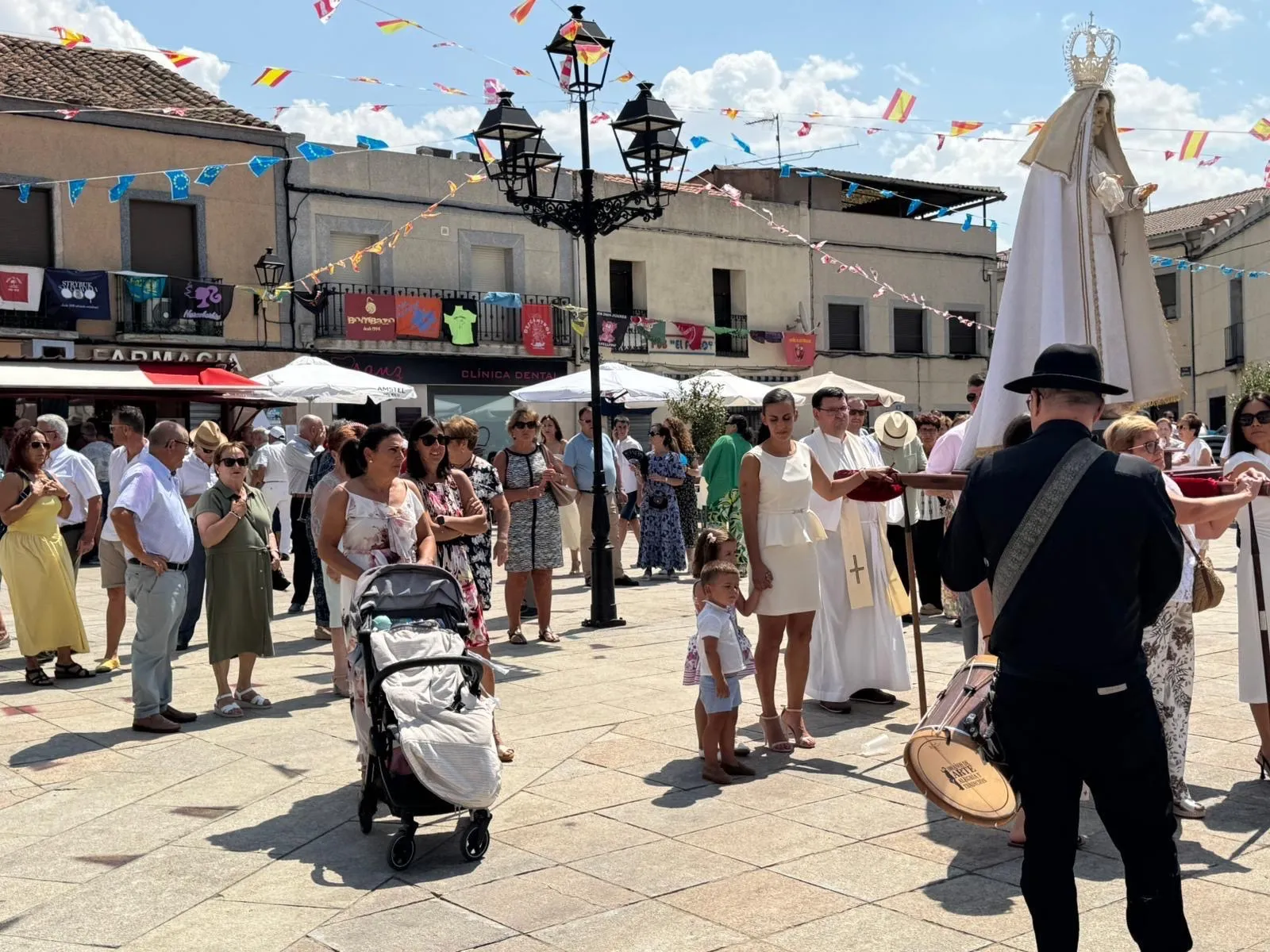 Foto 8 - Fervor y orgullo en la misa y procesi&oacute;n a la Virgen de la Asunci&oacute;n en su d&iacute;a grande en Cantalpino