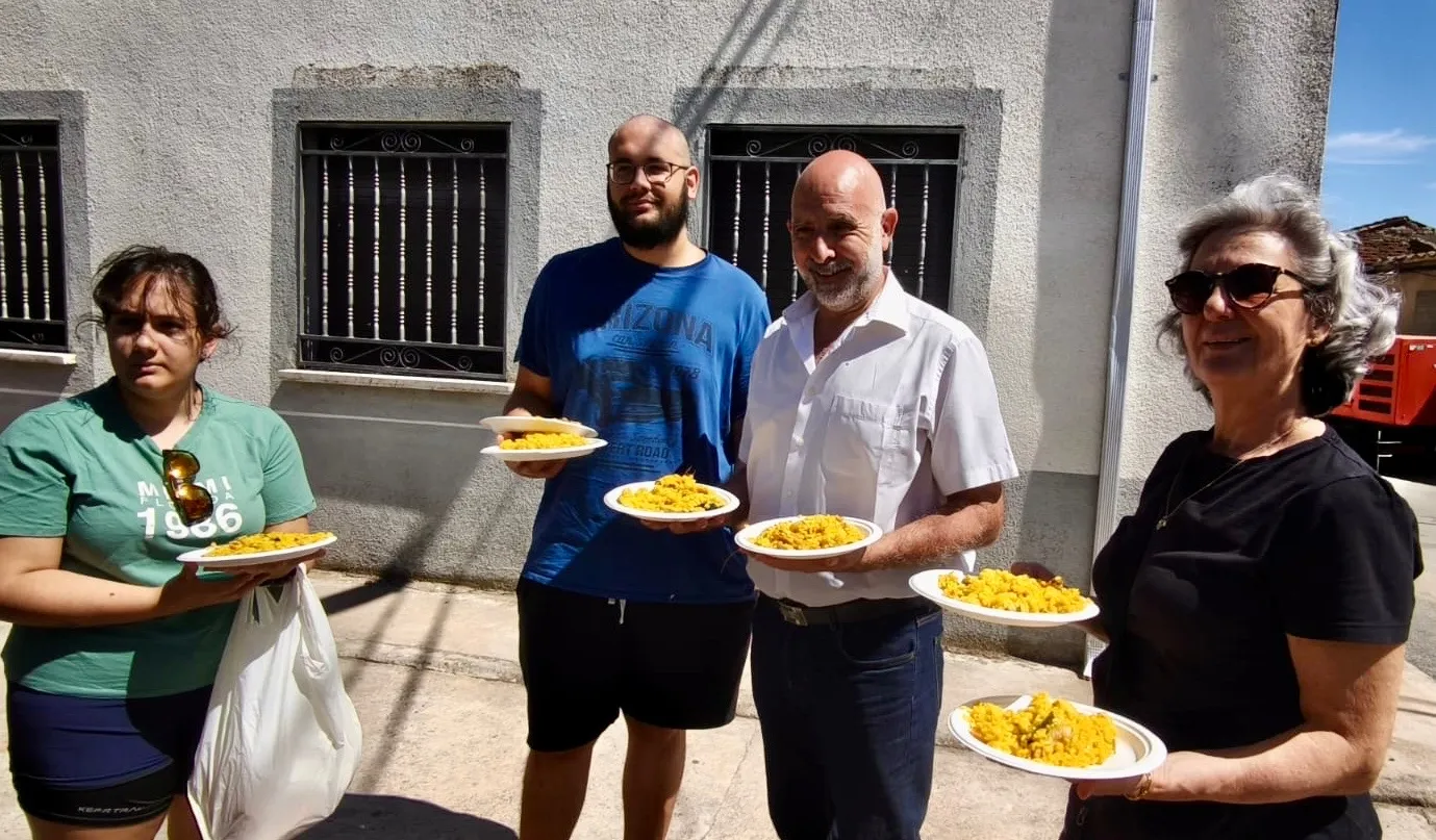 Paellada en Villaflores