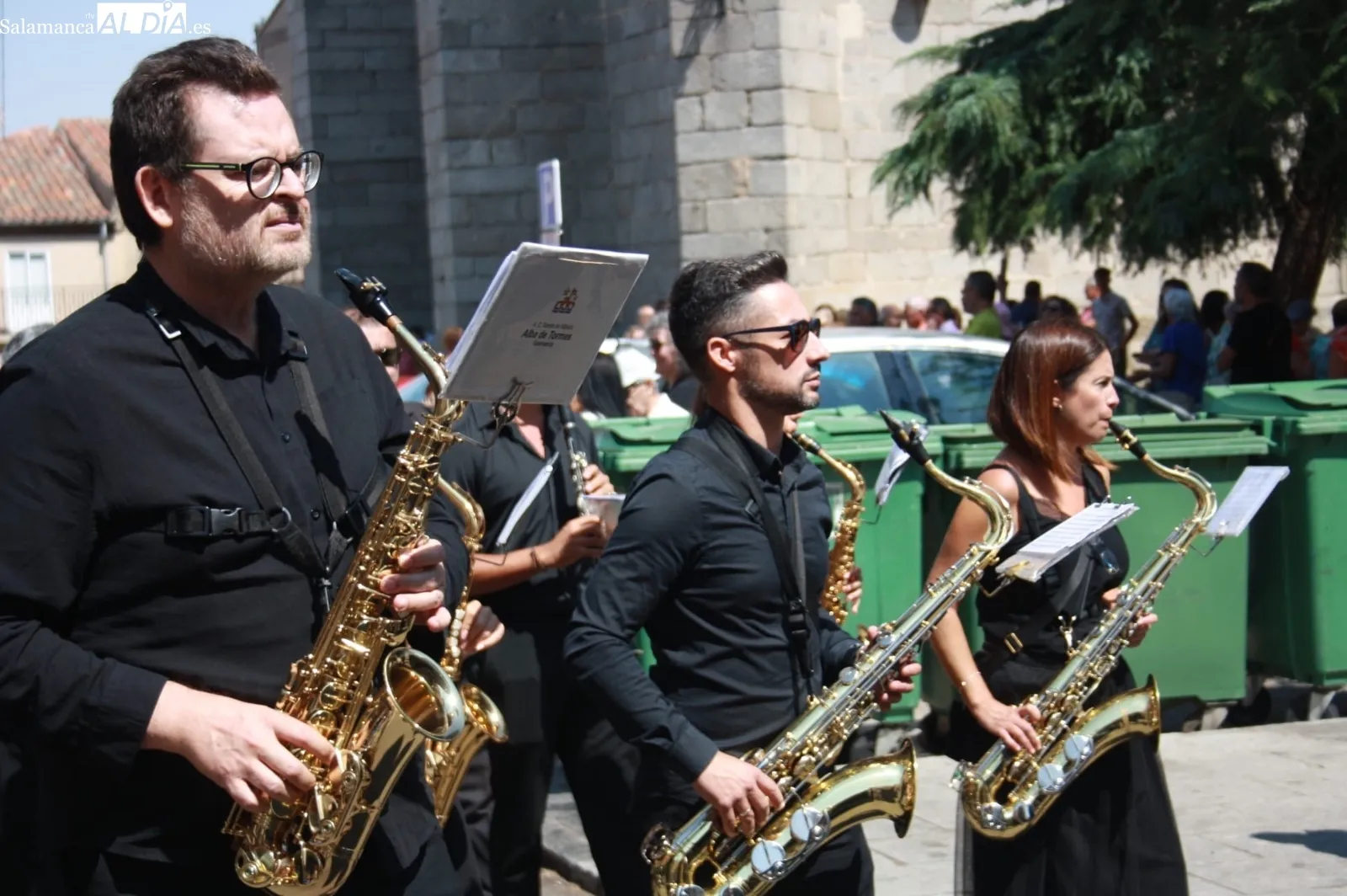 Procesión y misa en honor a Santa María Reina, patrona de Peñaranda