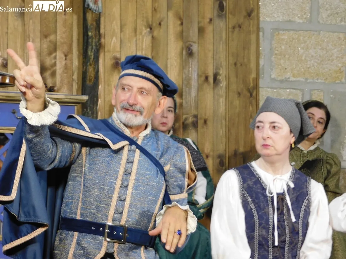 Representación de la obra 'Buscando a Nebrija' en Cabeza de Framontanos