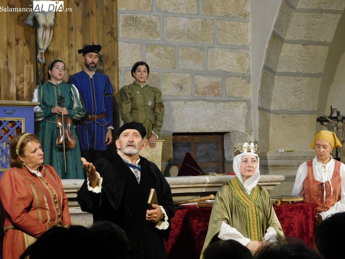 Representación de la obra Buscando a Nebrija en Cabeza de Framontanos