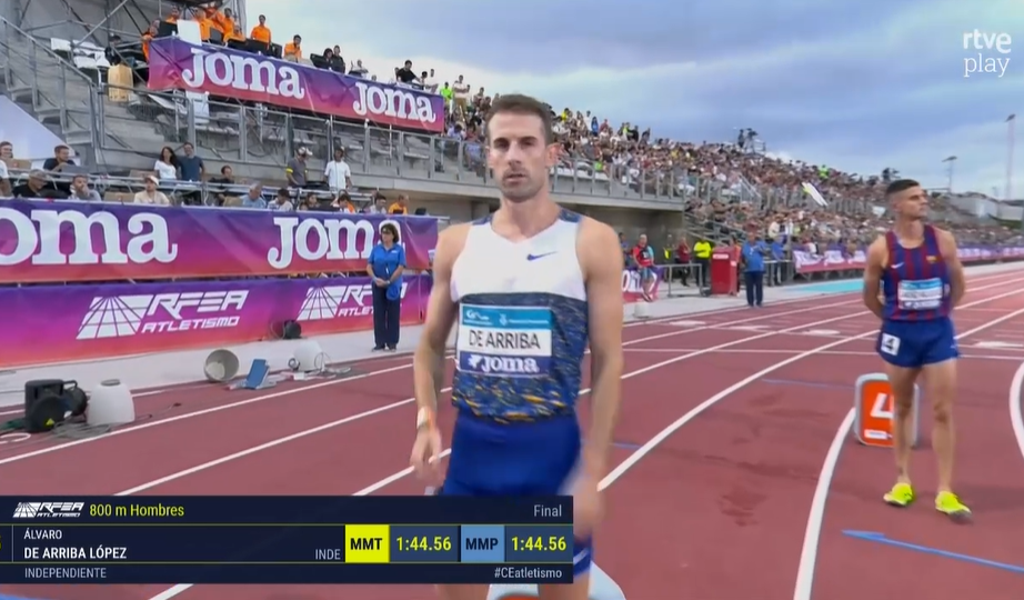 Álvaro de Arriba queda 5º en el Campeonato de España tras tener que abrirse muchísimo