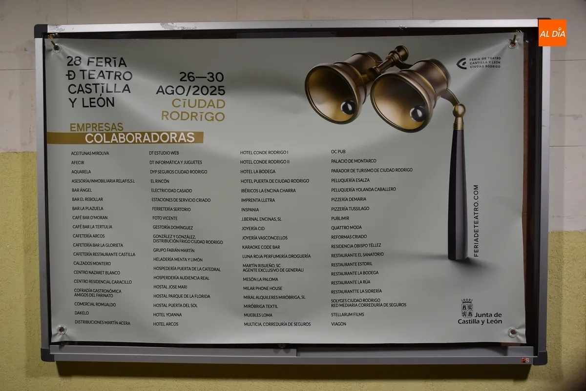 Foto 2 - 74 empresas han colaborado econ&oacute;micamente con la Feria de Teatro 2025