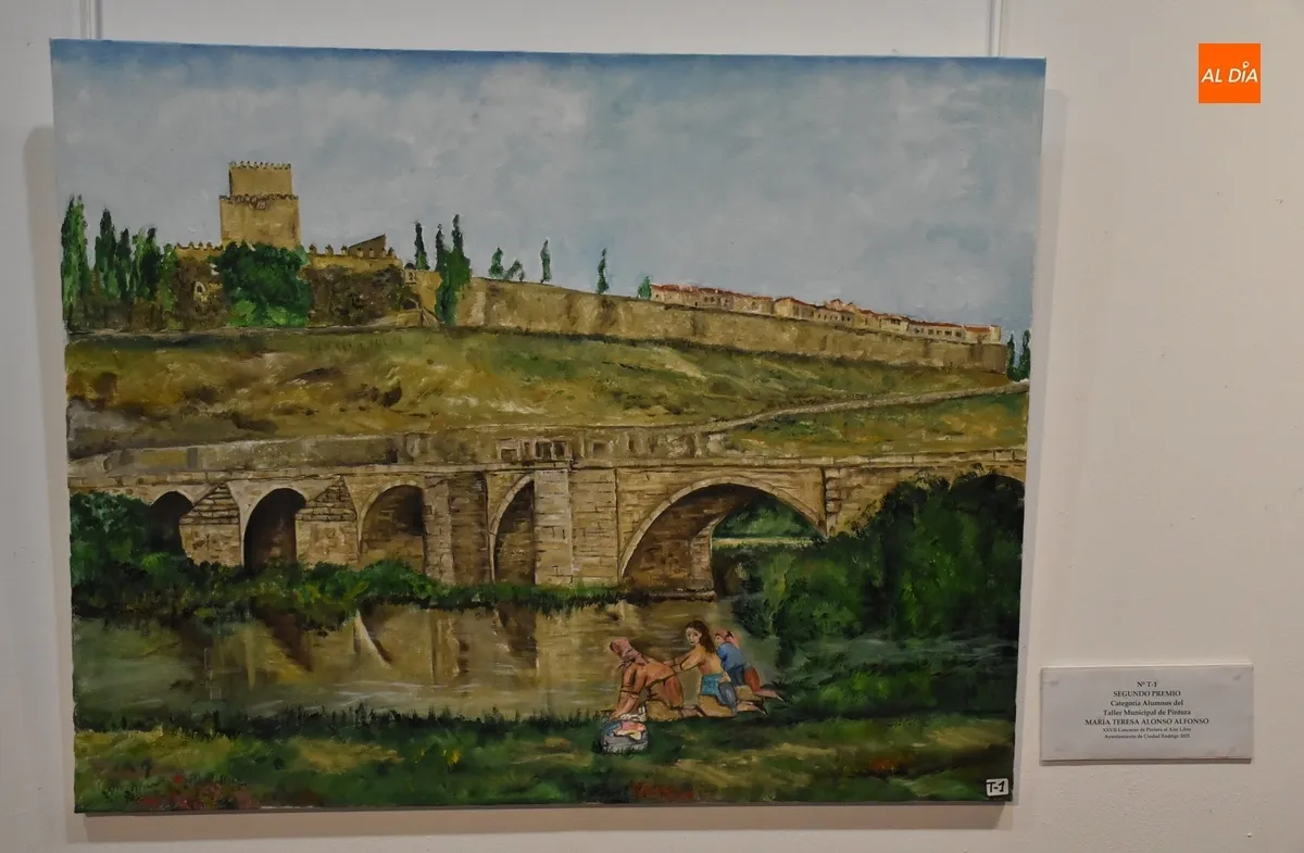 Foto 7 - Expuestos los trabajos premiados en el Concurso de Pintura al Aire Libre
