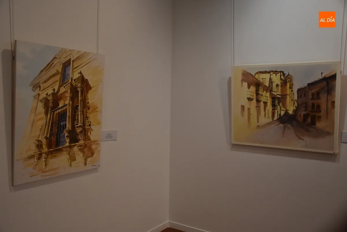 Foto 2 - Expuestos los trabajos premiados en el Concurso de Pintura al Aire Libre