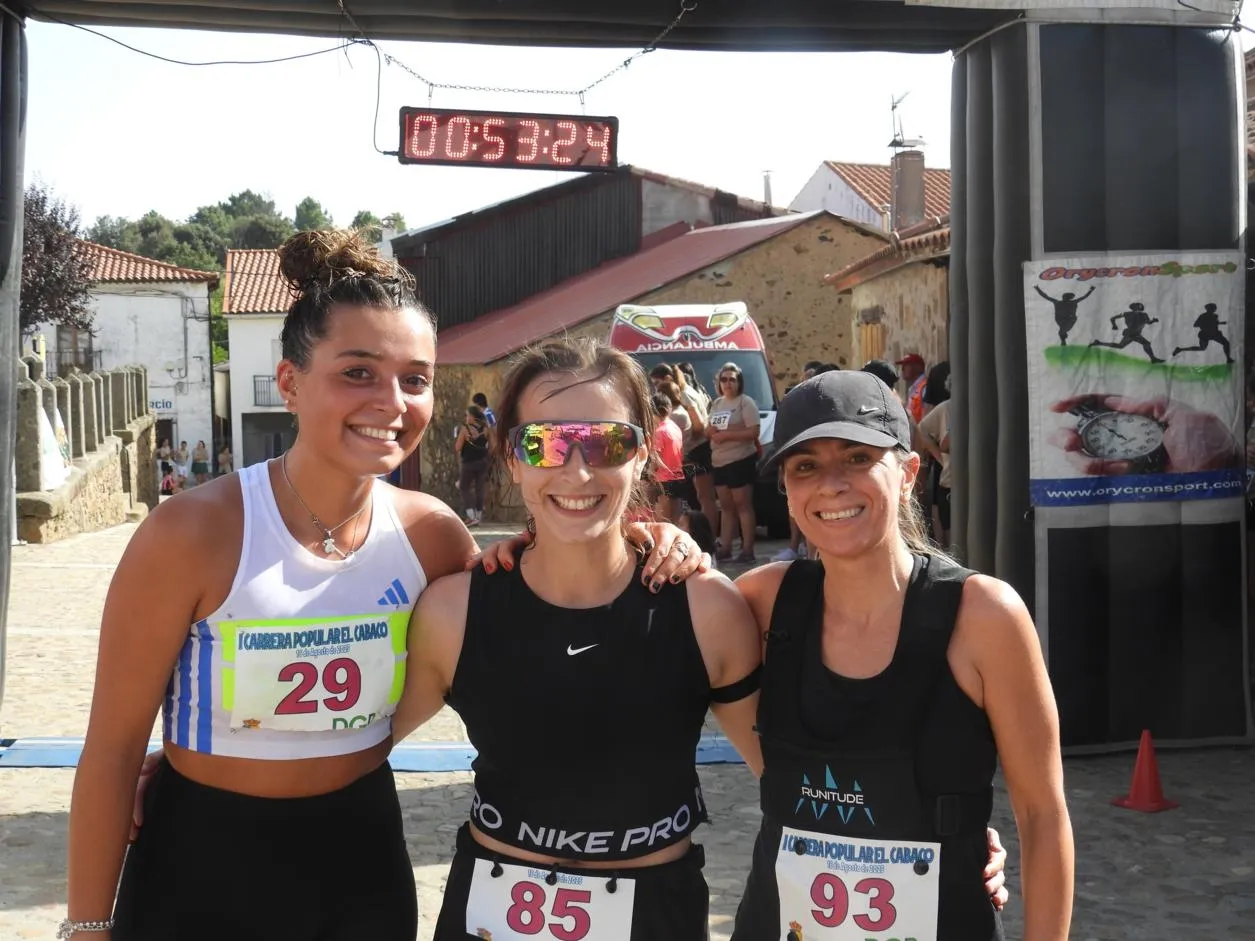 Foto 6 - El Cabaco se vuelca con la solidaridad y el deporte en su primera Carrera Popular a favor de Aerscyl