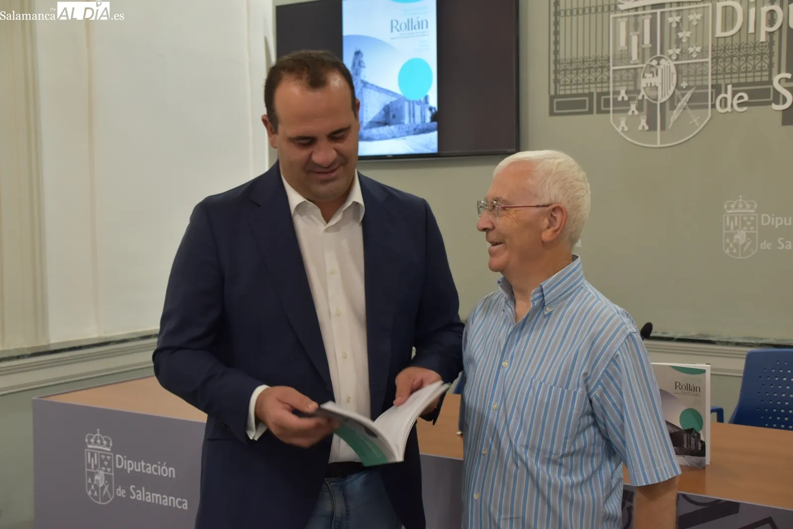 Presentación del libro “Aproximación a la historia de Rollán, desde finales del siglo XII hasta la restauración monárquica”. Fotos de Miguel González
