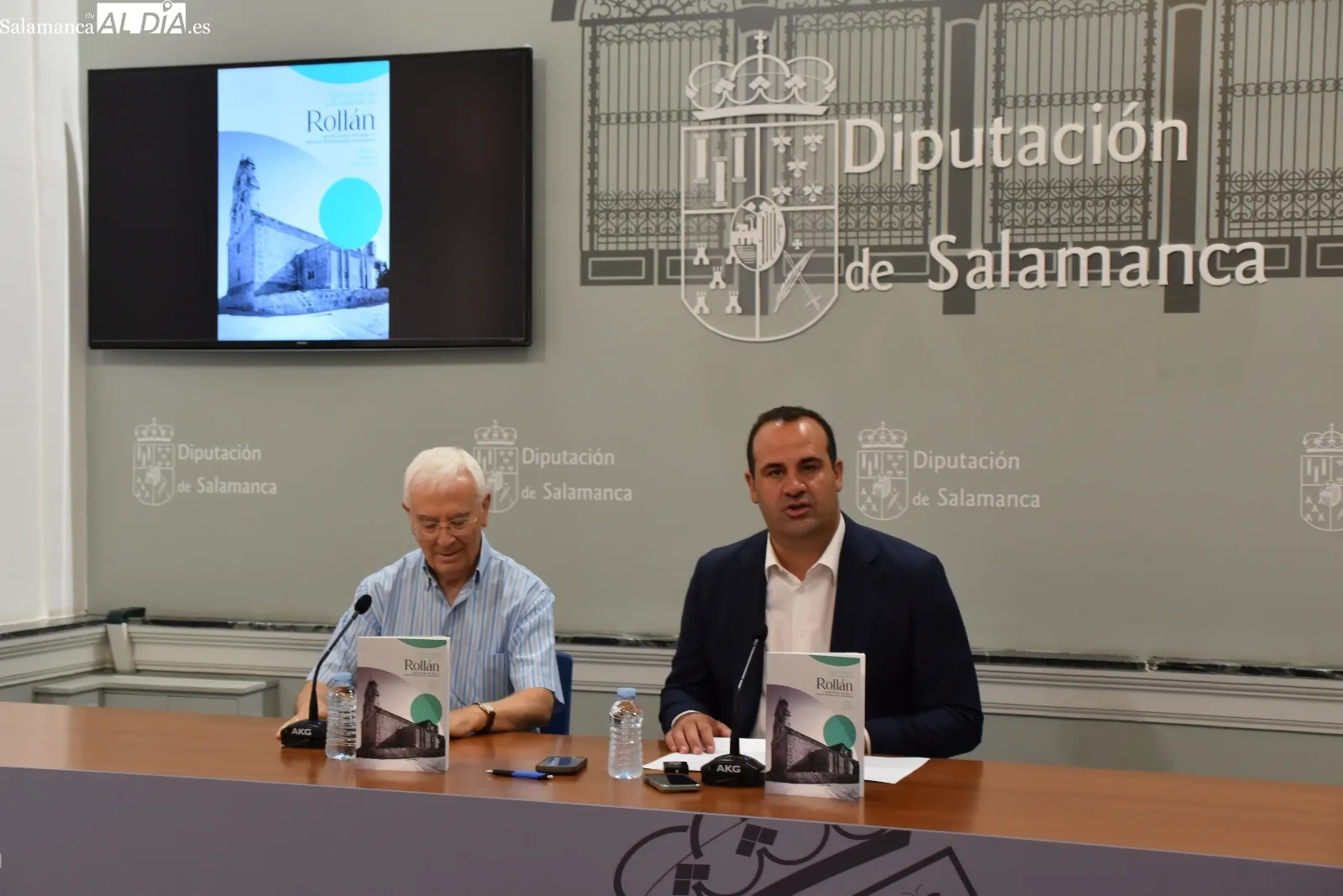 Presentación del libro “Aproximación a la historia de Rollán, desde finales del siglo XII hasta la restauración monárquica”. Fotos de Miguel González