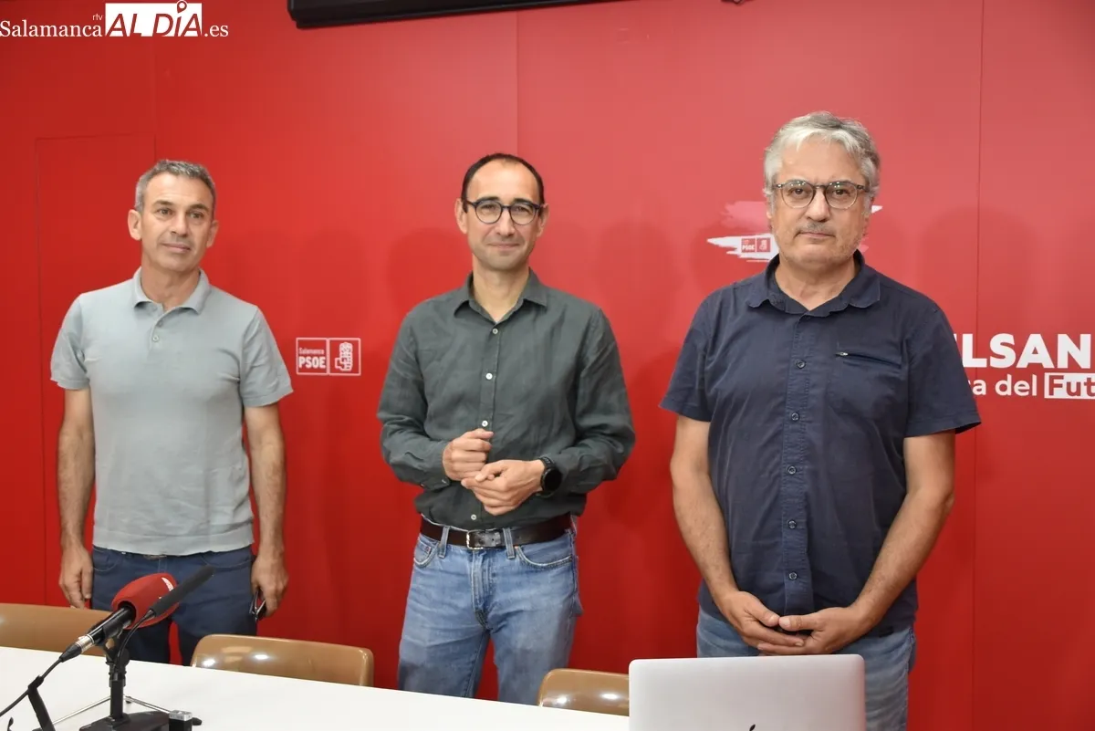 El PSOE de Salamanca exige responsabilidades por la negligencia en la gestión de incendios. Fotos de Miguel González