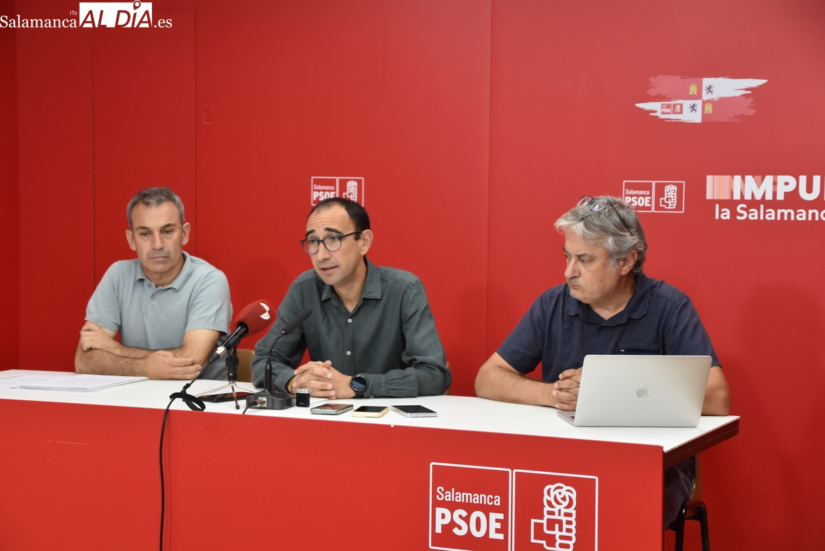 El PSOE denuncia la nefasta gestión de los parques de bomberos en Salamanca