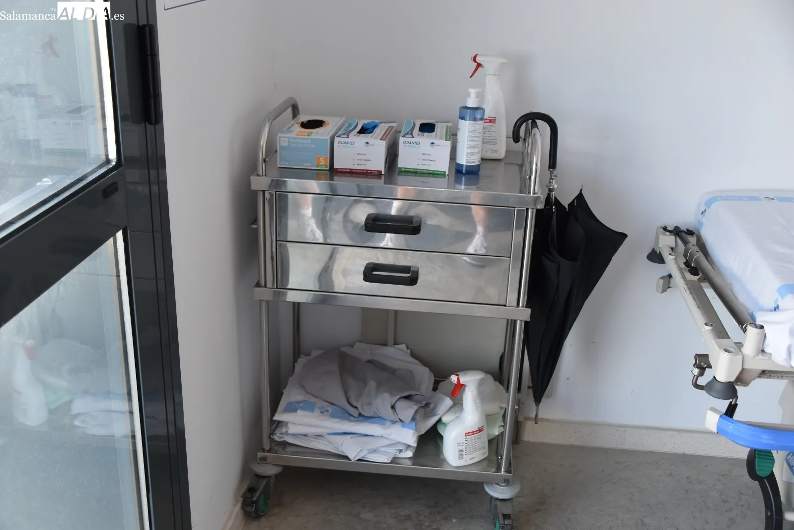 Rapidez y coordinación para salvar vidas: así es el protocolo del helipuerto que hay en el Hospital de Salamanca