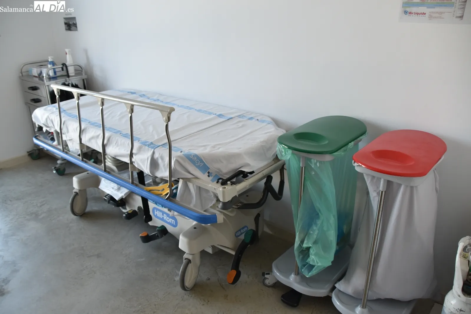 Rapidez y coordinación para salvar vidas: así es el protocolo del helipuerto que hay en el Hospital de Salamanca