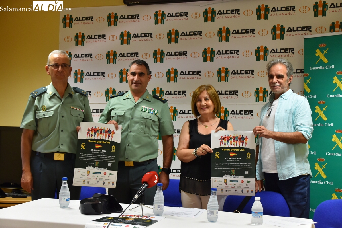 Carrera Solidaria Guardia Civil Salamanca 2025 por Alcer