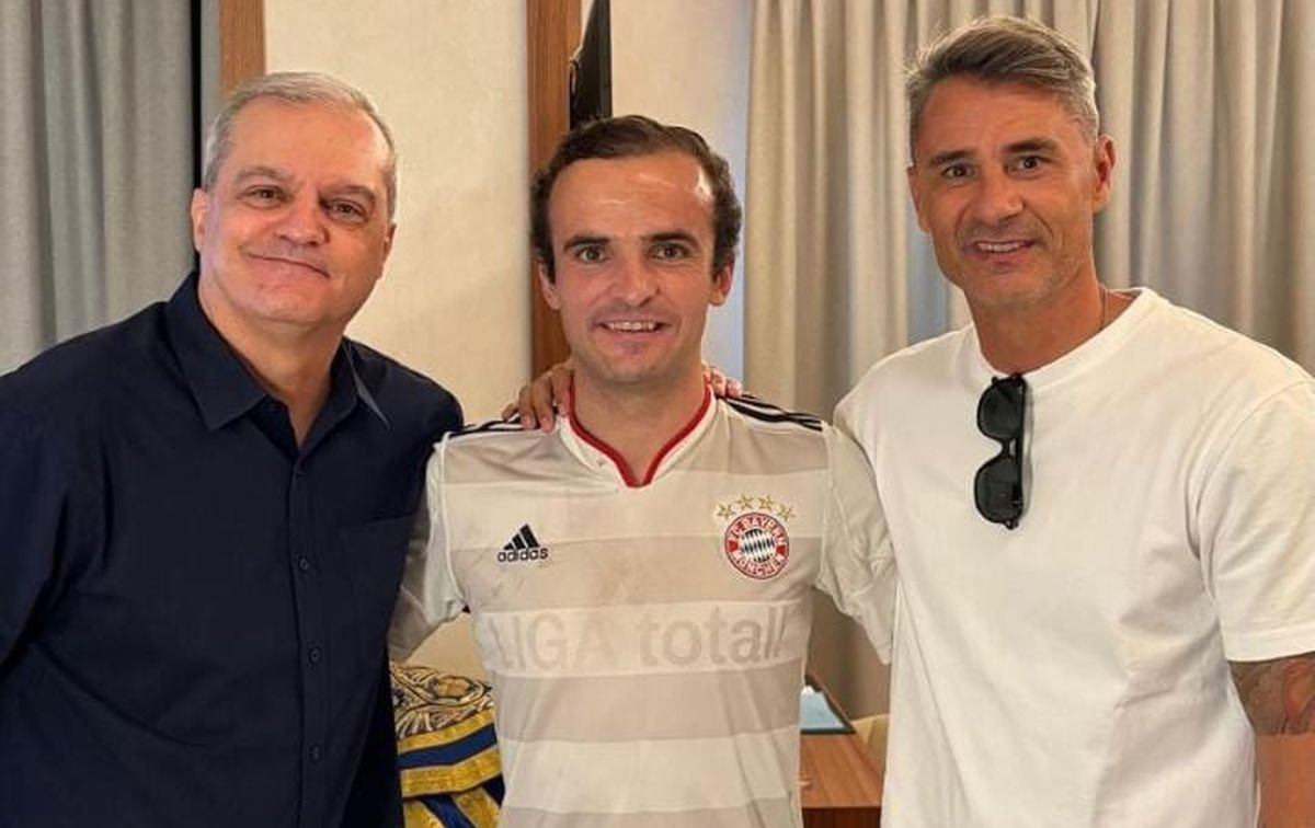 Ramón García y Sergio Corino visitan a Damián Castaño