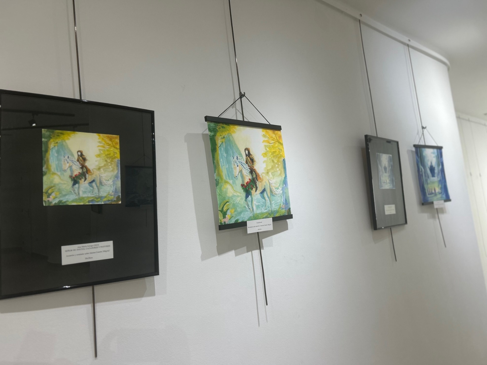 Exposición de Ana Amega en Salamanca: Dioses y protectores