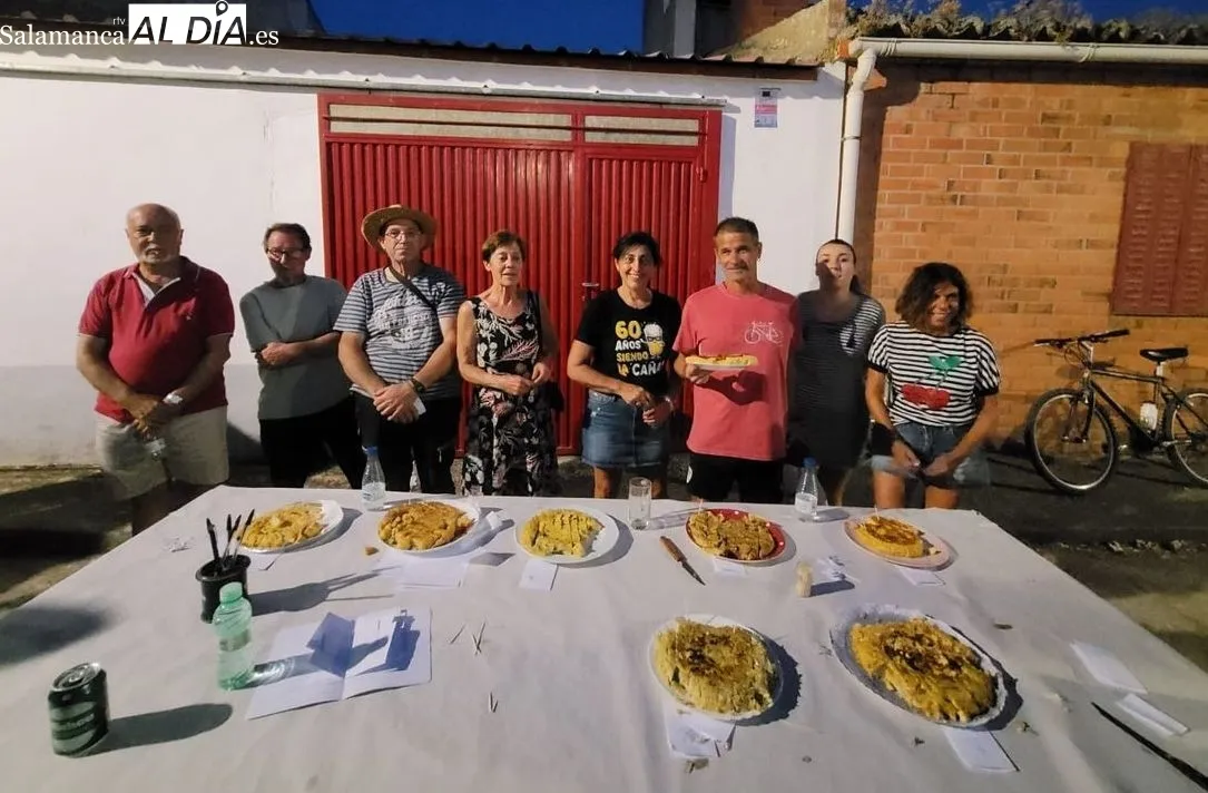 Concurso de tortillas celebrado el domingo en Cantaracillo
