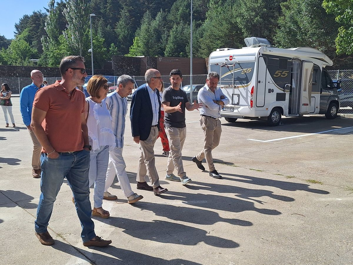 Área autocaravanas La Alberca: nueva zona para 20 vehículos