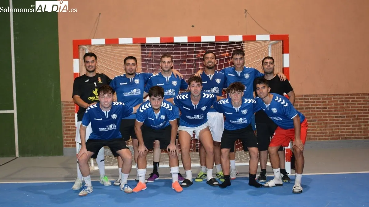 Equipo La Zorrera, de Hinojosa de Duero, subcampeón del torneo
