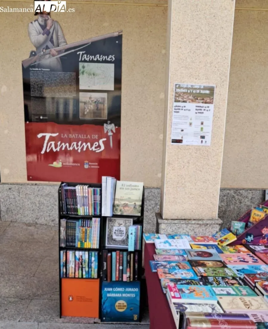 II Feria del Libro de Tamames. Fotografías: Charo García de Arriba y Librería Víctor Jara.