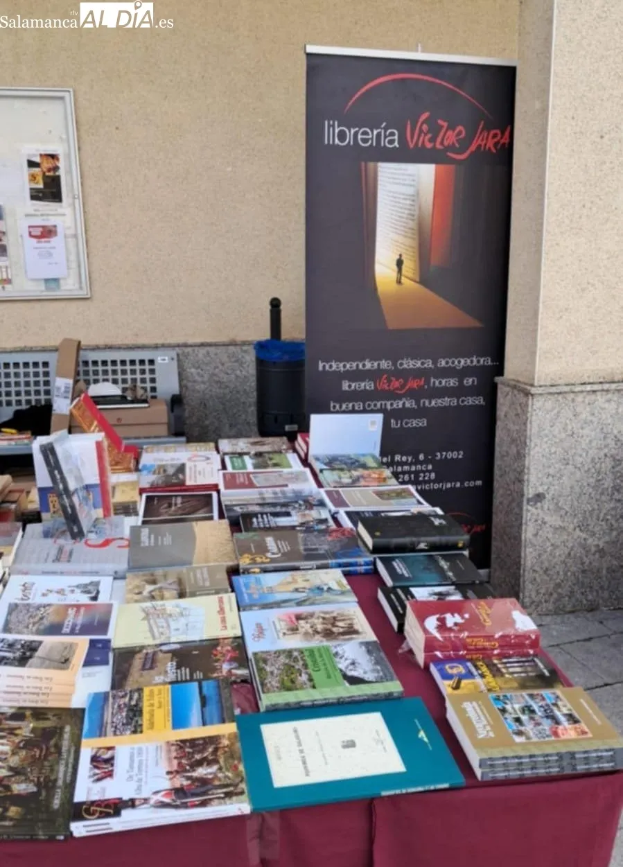 II Feria del Libro de Tamames. Fotografías: Charo García de Arriba y Librería Víctor Jara.