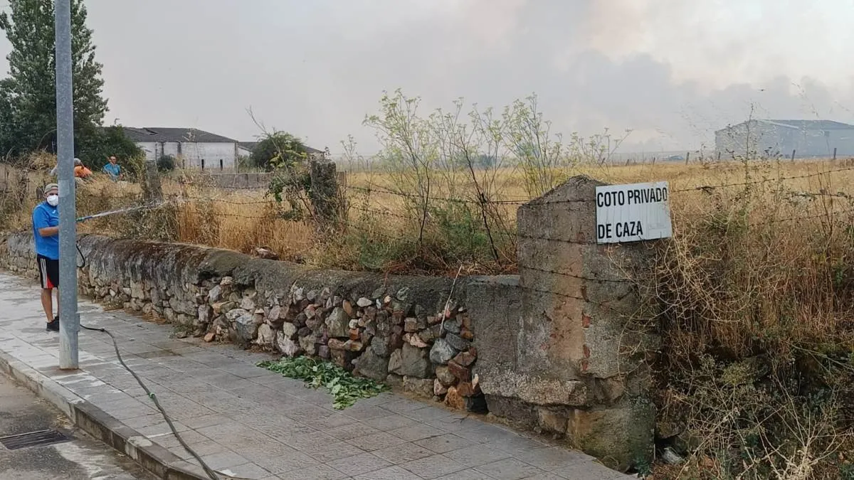 Foto 7 - Declarado un incendio con &Iacute;ndice 2 de Gravedad Potencial en el coraz&oacute;n del Campo Charro