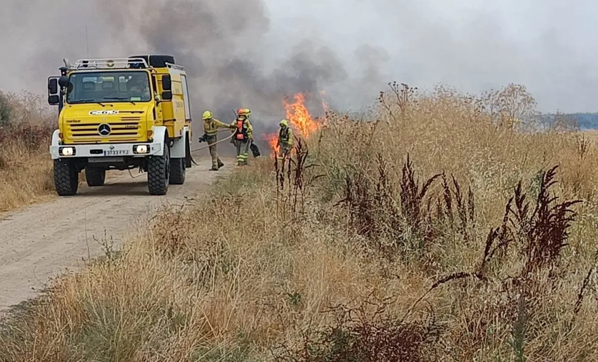 Foto 6 - Declarado un incendio con &Iacute;ndice 2 de Gravedad Potencial en el coraz&oacute;n del Campo Charro
