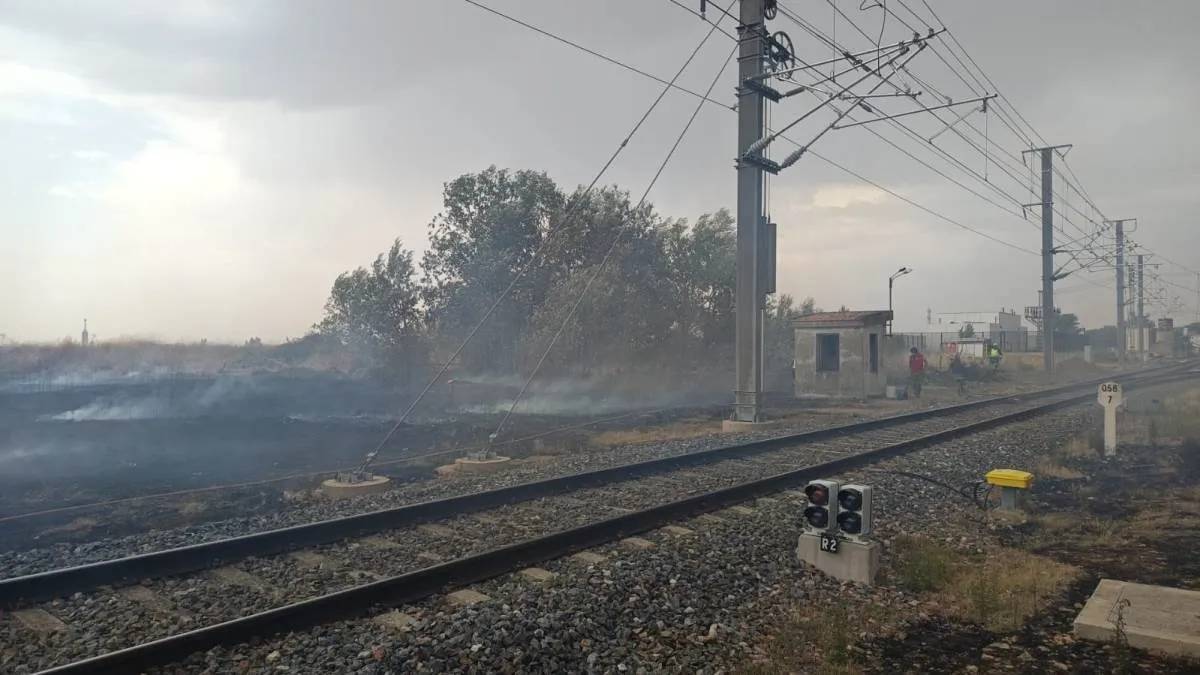 Foto 3 - Declarado un incendio con &Iacute;ndice 2 de Gravedad Potencial en el coraz&oacute;n del Campo Charro