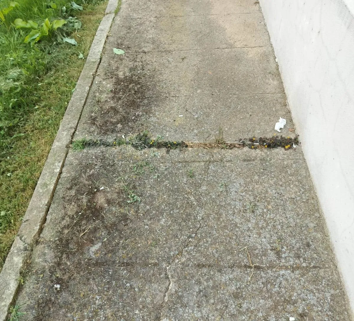 Foto 3 - Vecinos de Santa Marina denuncian el mal estado de las aceras del barrio