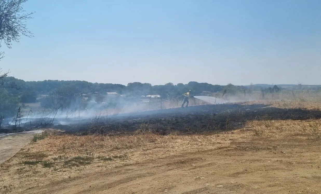 Foto 4 - Registrado un incendio forestal en la zona de las Huertas de Santa Cruz de Ciudad Rodrigo