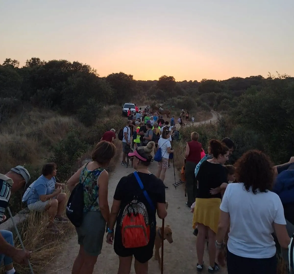 Foto 10 - La Puente Quebr&aacute; sirve de punto de encuentro a los participantes en la marcha &lsquo;Camino del Fuerte&rsquo;