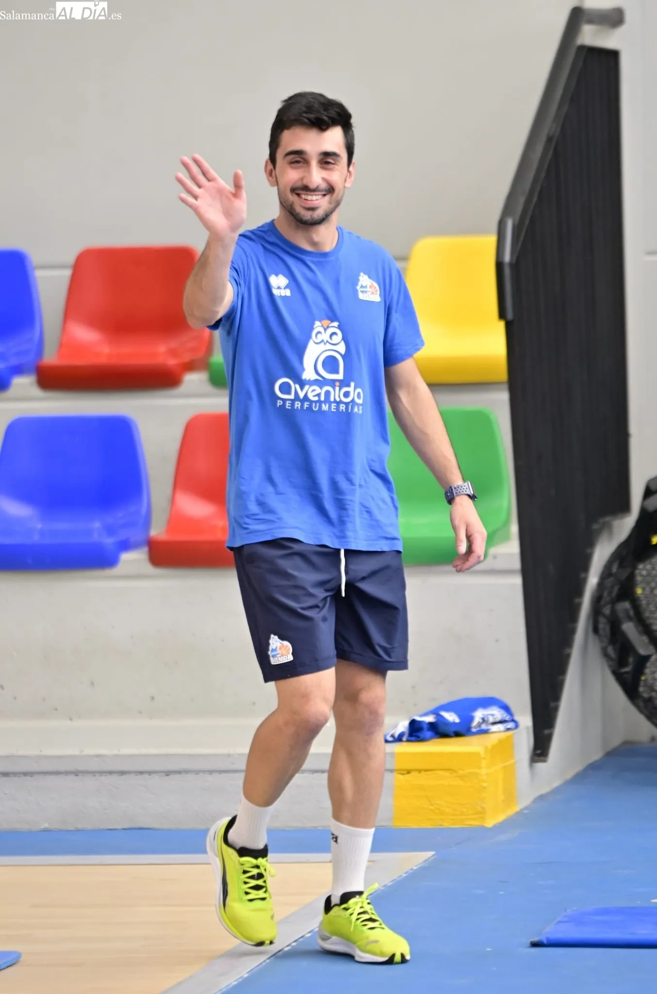 Primer entrenamiento de esta temporada para Perfumerías Avenida