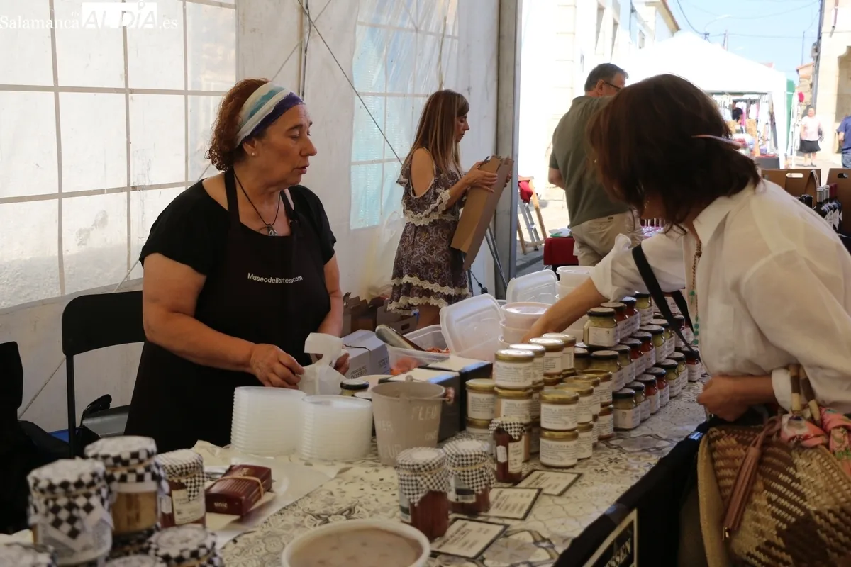 La Feria Agroalimentaria y de las Tradiciones de Bogajo adquiría esta edición cierto sabor taurino / CORRAL 