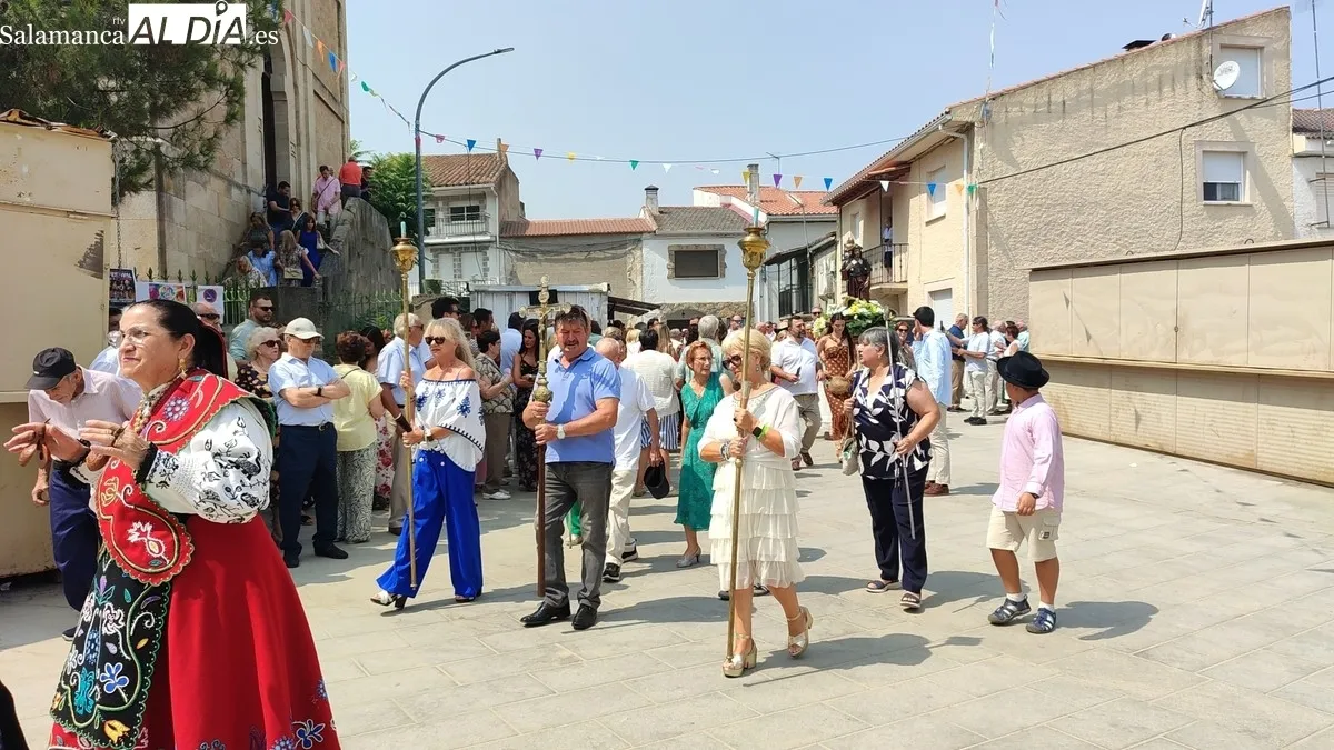Procesión de San Roque en Villarino de los Aires
