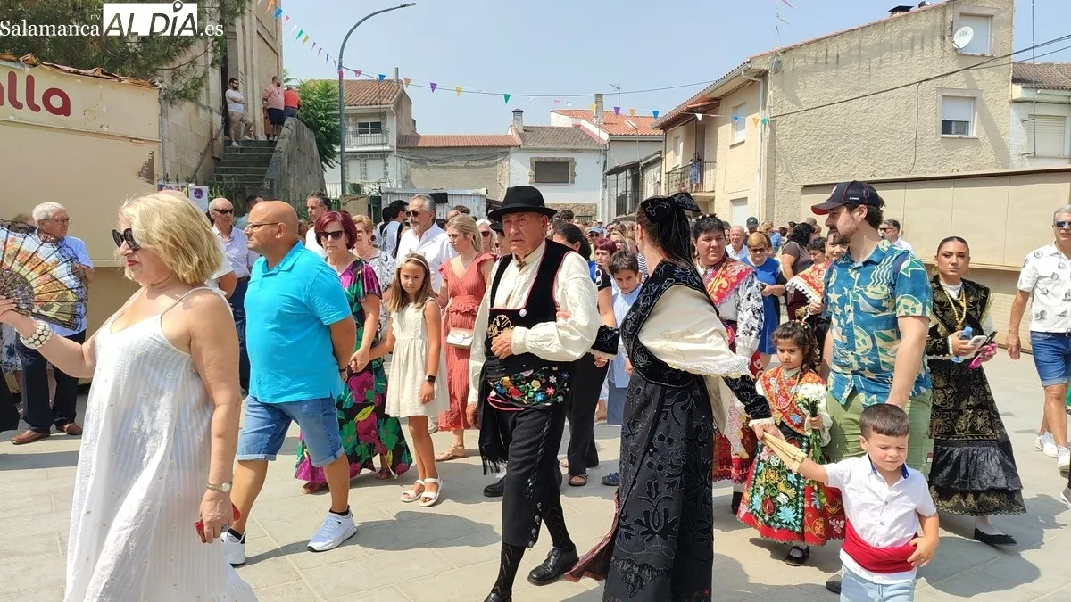 Procesión de San Roque en Villarino de los Aires