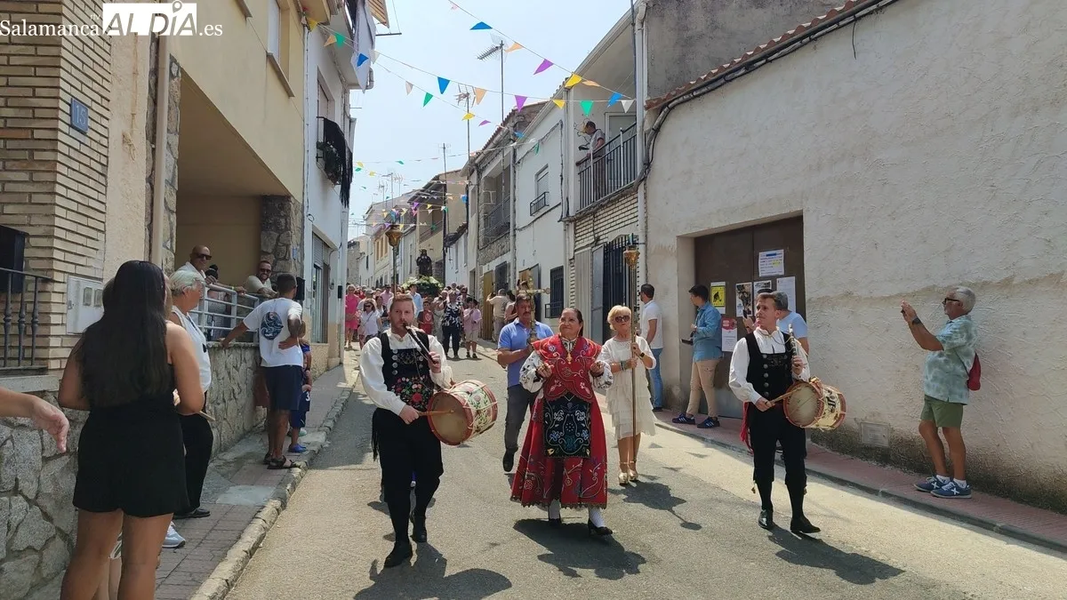 Procesión de San Roque en Villarino de los Aires