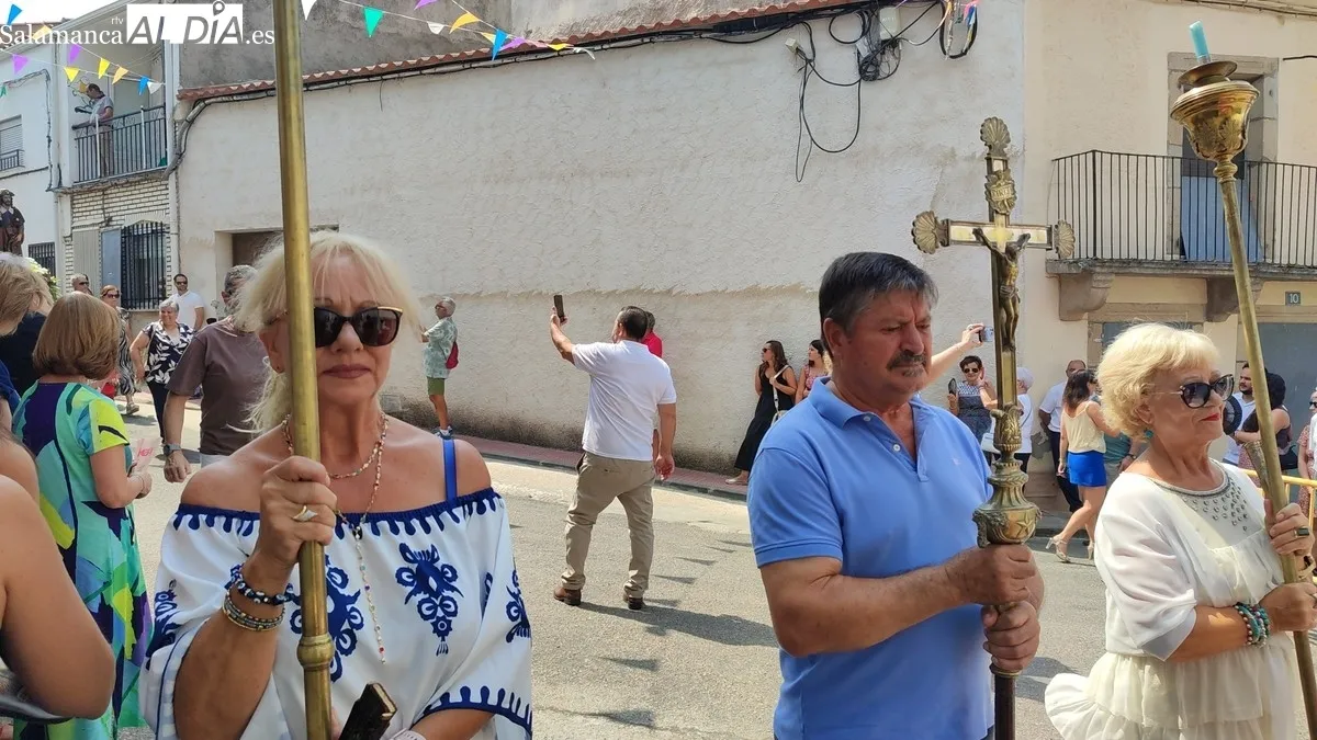 Procesión de San Roque en Villarino de los Aires