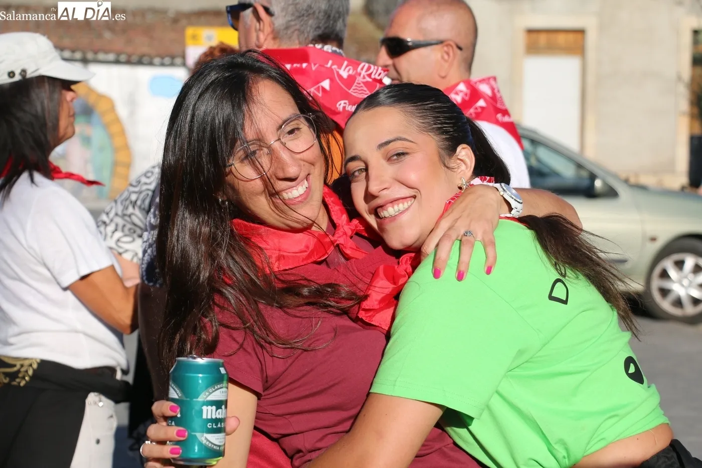 La peña S/N enciende la mecha de las fiestas en Pereña de la Ribera con un pregón salido del corazón / CORRAL 