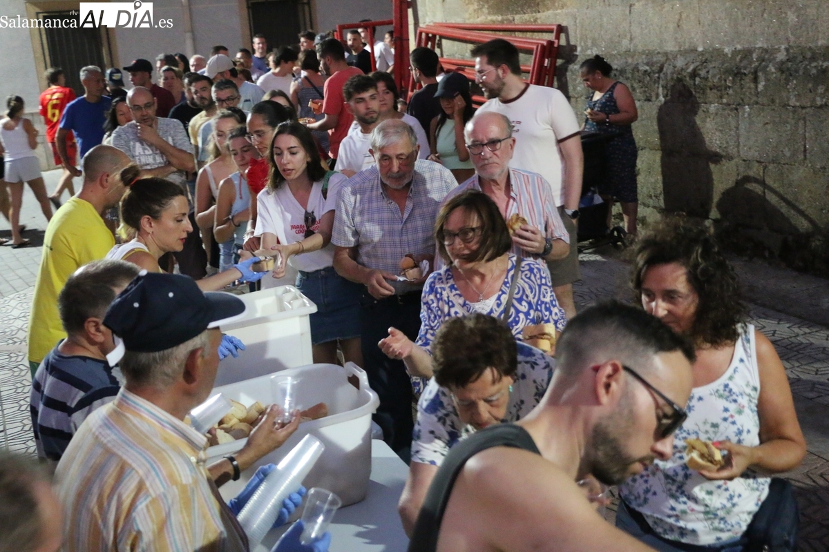 Fiestas Saucelle 2025: 100 kilos de panceta y verbena