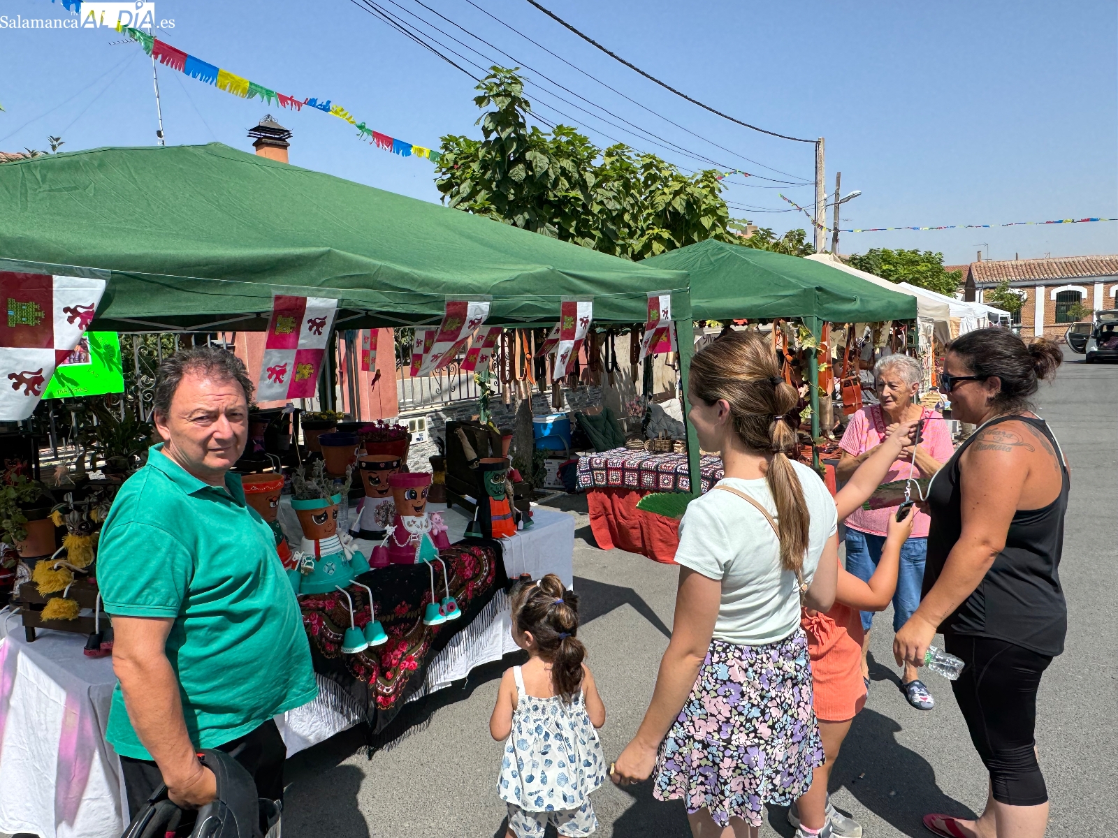Gran ambiente en II Feria Medieval Artesana y Alimentaria de El Campo de Peñaranda