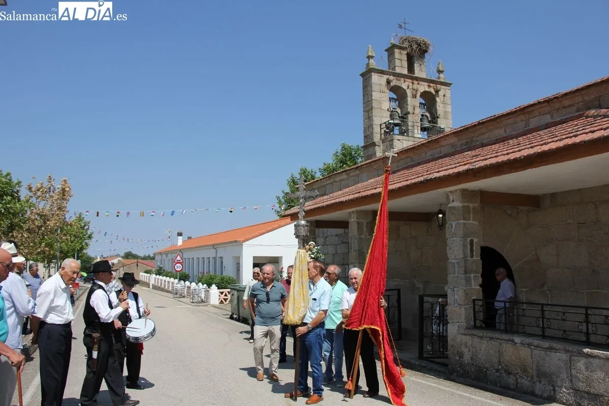 Actos en honor a la Virgen en Cerezal de Peñahorcada