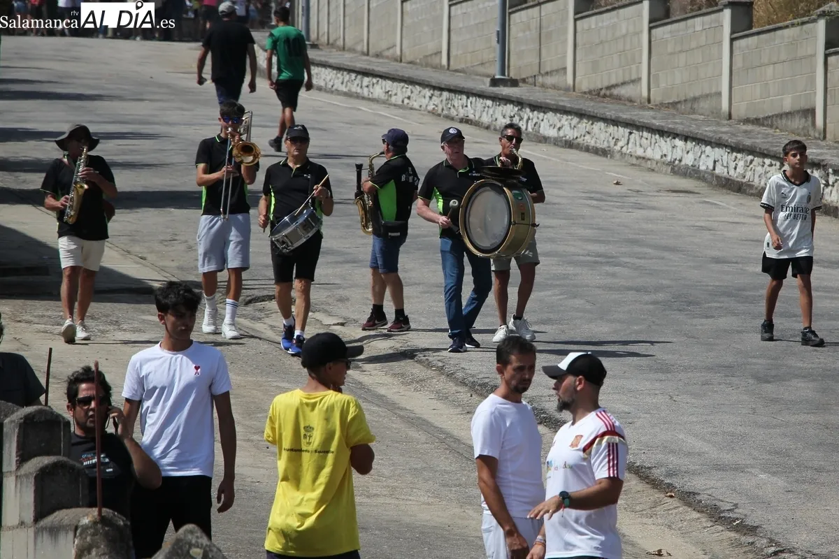 La emoción del encierro quedó para la segunda carrera de los del Charro de Llen / MARIBEL SÁNCHEZ