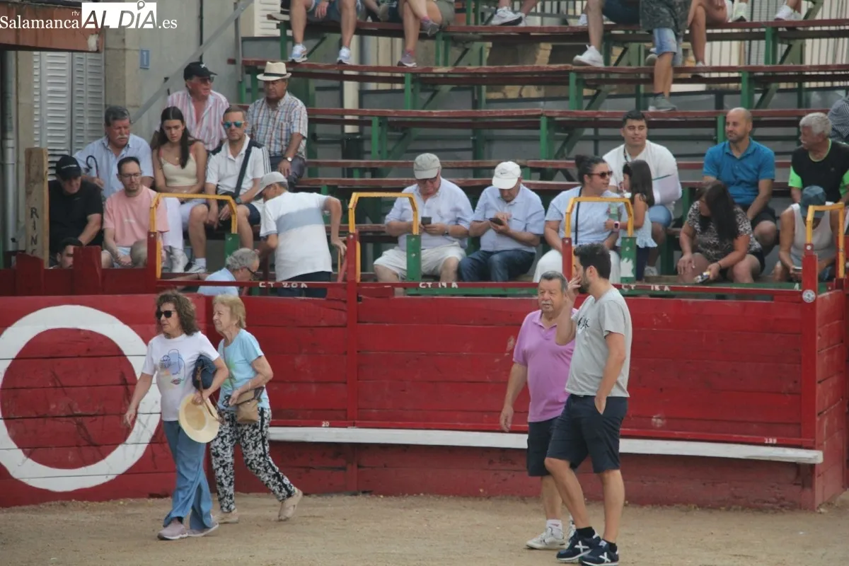 Segundo encierro con novillos de La Campana en Villarino